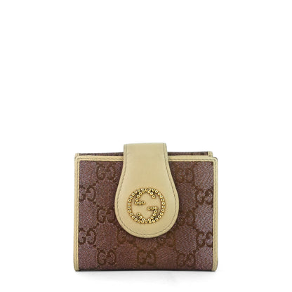 Gucci GG Canvas Compact Wallet