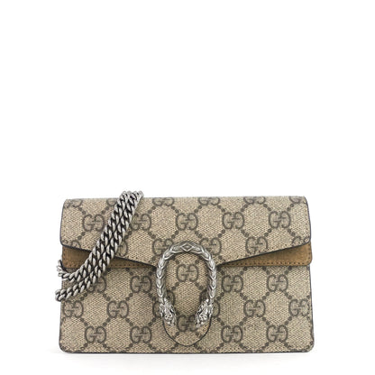 Gucci Dionysus Super Mini GG Supreme Canvas Bag