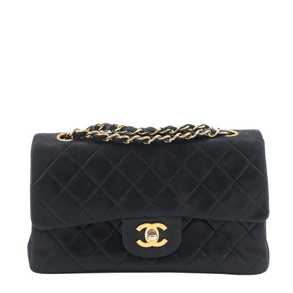 Chanel Classic Double Flap Small Lambskin Leather Bag