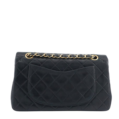 Chanel Classic Double Flap Small Lambskin Leather Bag