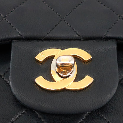 Chanel Classic Double Flap Small Lambskin Leather Bag