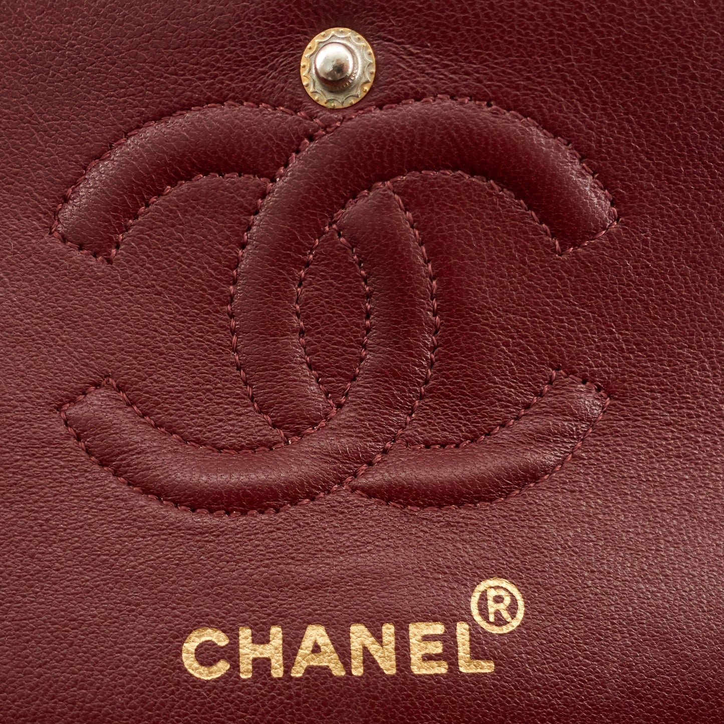 Chanel Classic Double Flap Small Lambskin Leather Bag