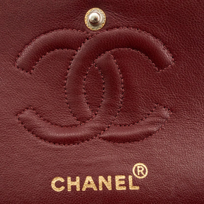 Chanel Classic Double Flap Small Lambskin Leather Bag