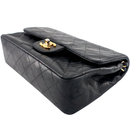 Chanel Classic Double Flap Small Lambskin Leather Bag