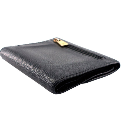 Chanel CC Timeless Trifold Caviar Leather Wallet