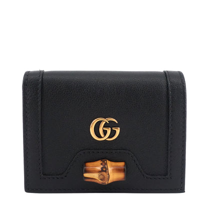 Gucci Diana Card Case Leather Wallet