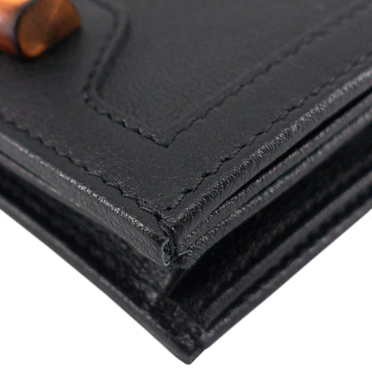 Gucci Diana Card Case Leather Wallet