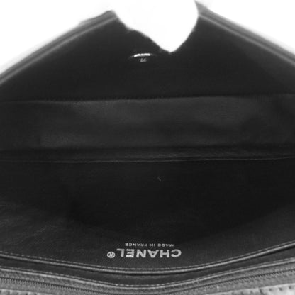 Chanel Embroidered Camellia Follies Medium Lambskin Leather Flap Bag