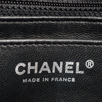 Chanel Embroidered Camellia Follies Medium Lambskin Leather Flap Bag