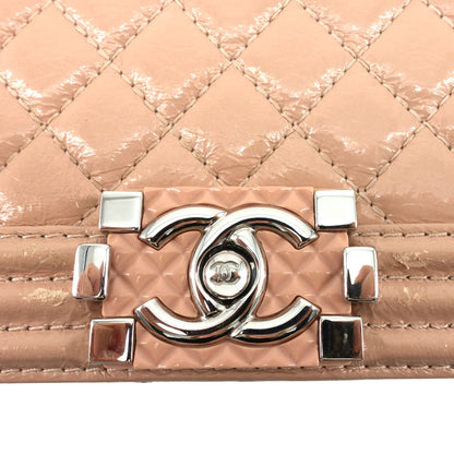 Chanel Boy Medium Patent Leather Bag