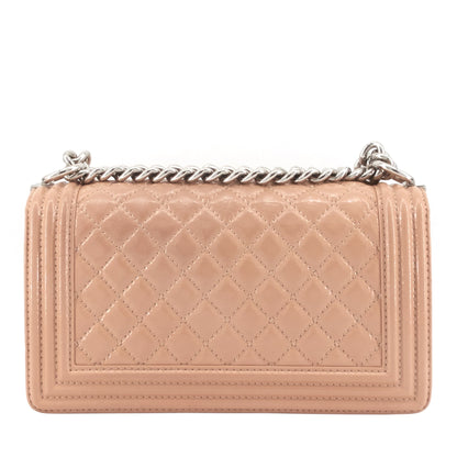 Chanel Boy Medium Patent Leather Bag