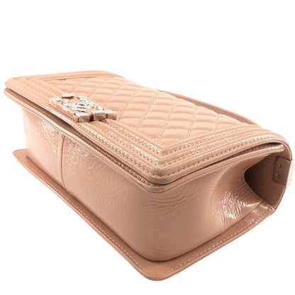 Chanel Boy Medium Patent Leather Bag
