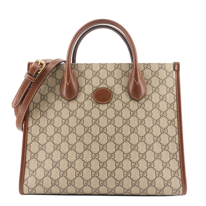 Gucci GG Small Supreme Monogram Canvas Tote Bag