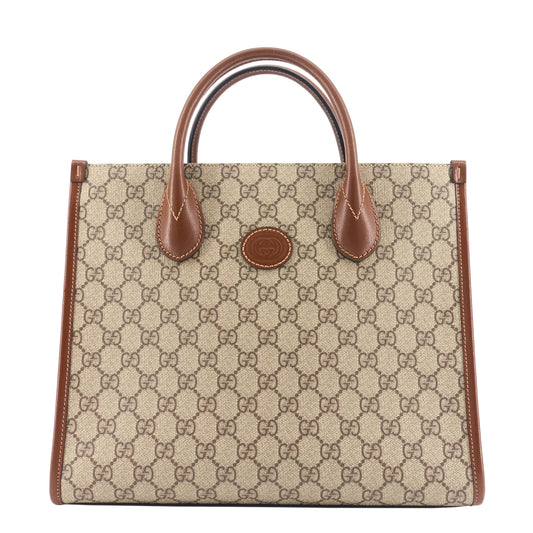 Gucci GG Small Supreme Monogram Canvas Tote Bag