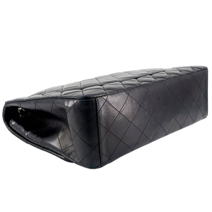 Chanel Classic Maxi Single Flap Lambskin Leather Bag
