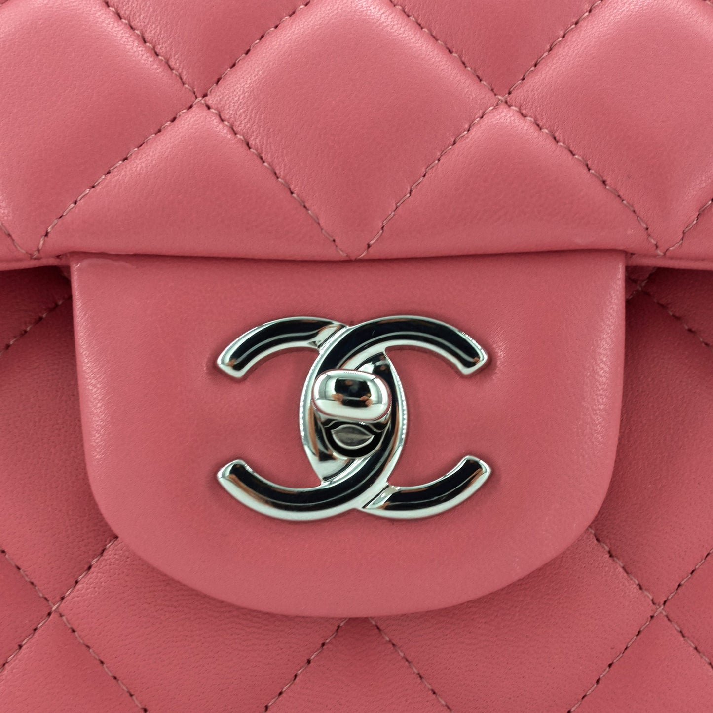 Chanel Classic Jumbo Double Flap Lambskin Leather Bag