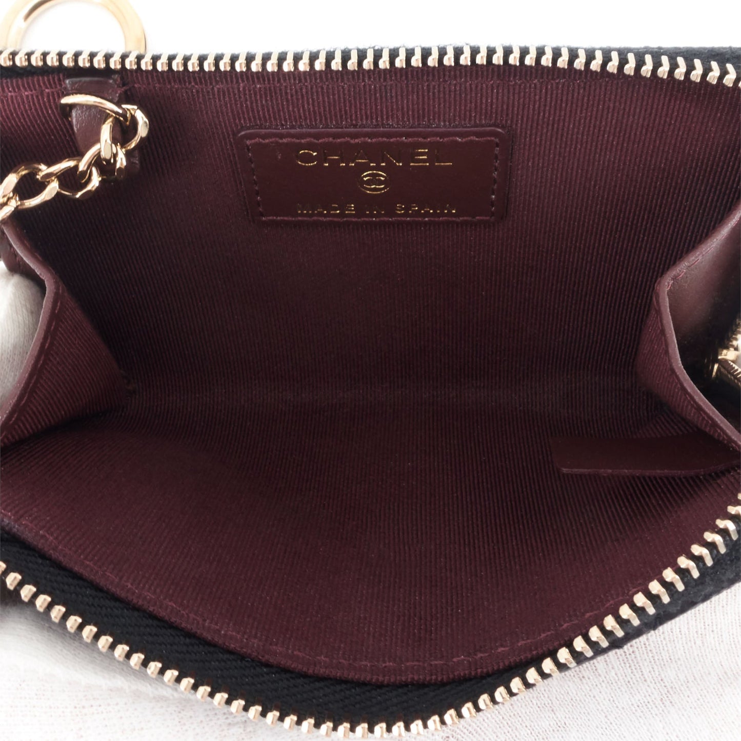 Chanel Caviar Coin Purse Key Holder
