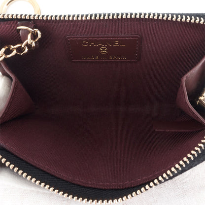 Chanel Caviar Coin Purse Key Holder