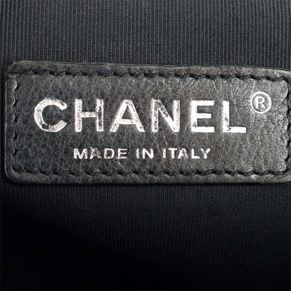 Chanel Boy Flap Large Quilted Calfskin Leather Bag