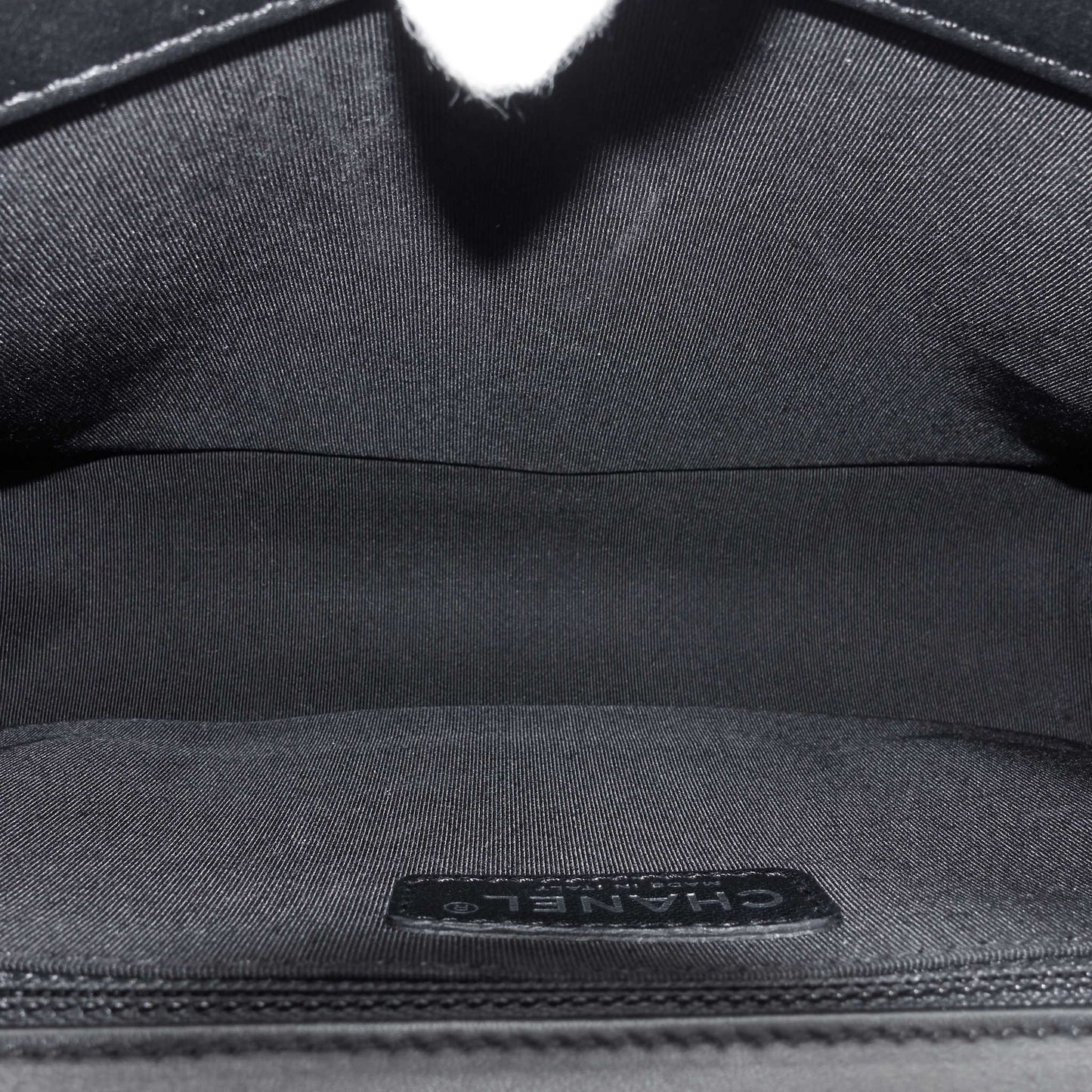 Chanel Boy New Medium Lambskin Leather Bag