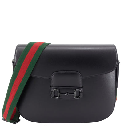 Gucci Horsebit 1955 Large Monochrome Azalea Leather Bag