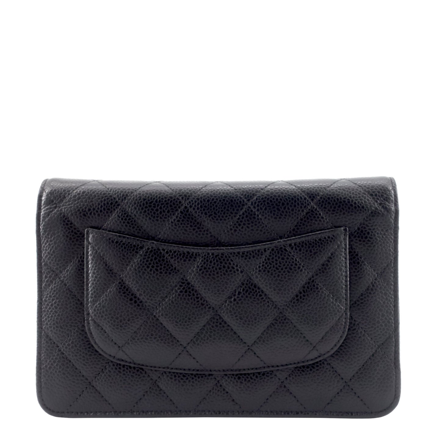 Chanel Wallet on Chain Caviar Leather Bag