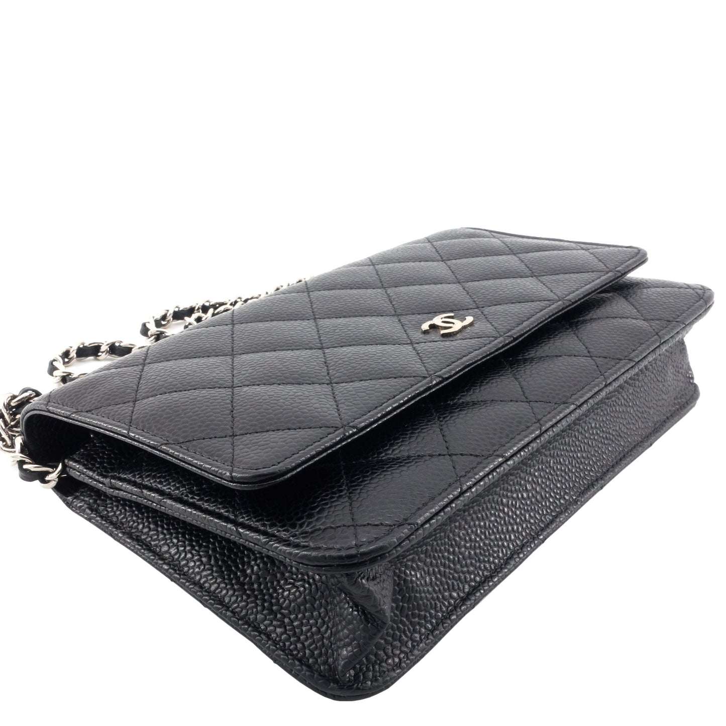 Chanel Wallet on Chain Caviar Leather Bag