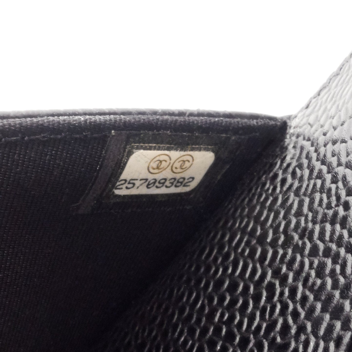 Chanel Wallet on Chain Caviar Leather Bag