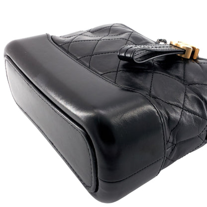 Chanel Gabrielle Small Aged Leather Hobo Bag