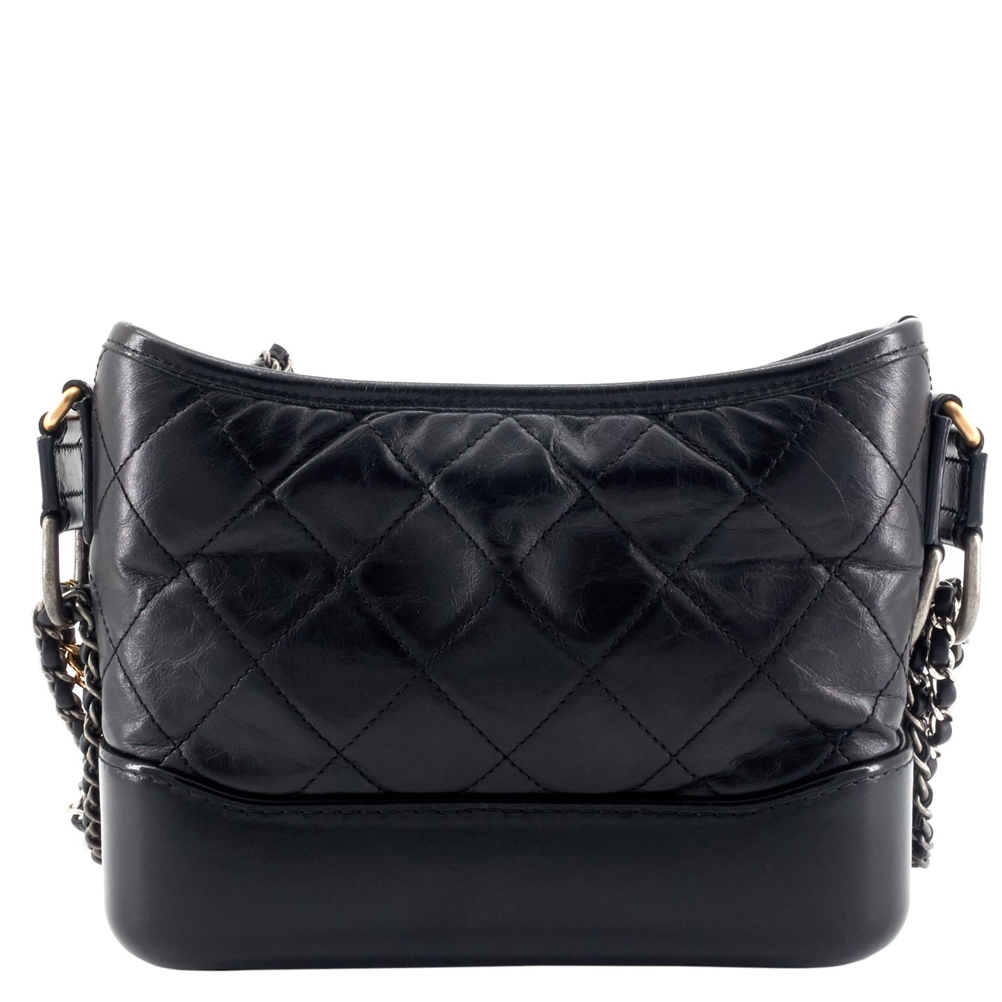 Chanel Gabrielle Small Aged Leather Hobo Bag