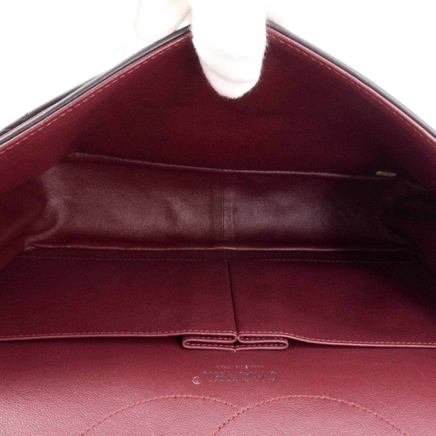 Chanel 2.55 Large Aged Leather Flap Bag