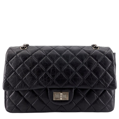 Chanel 2.55 Large Aged Leather Flap Bag