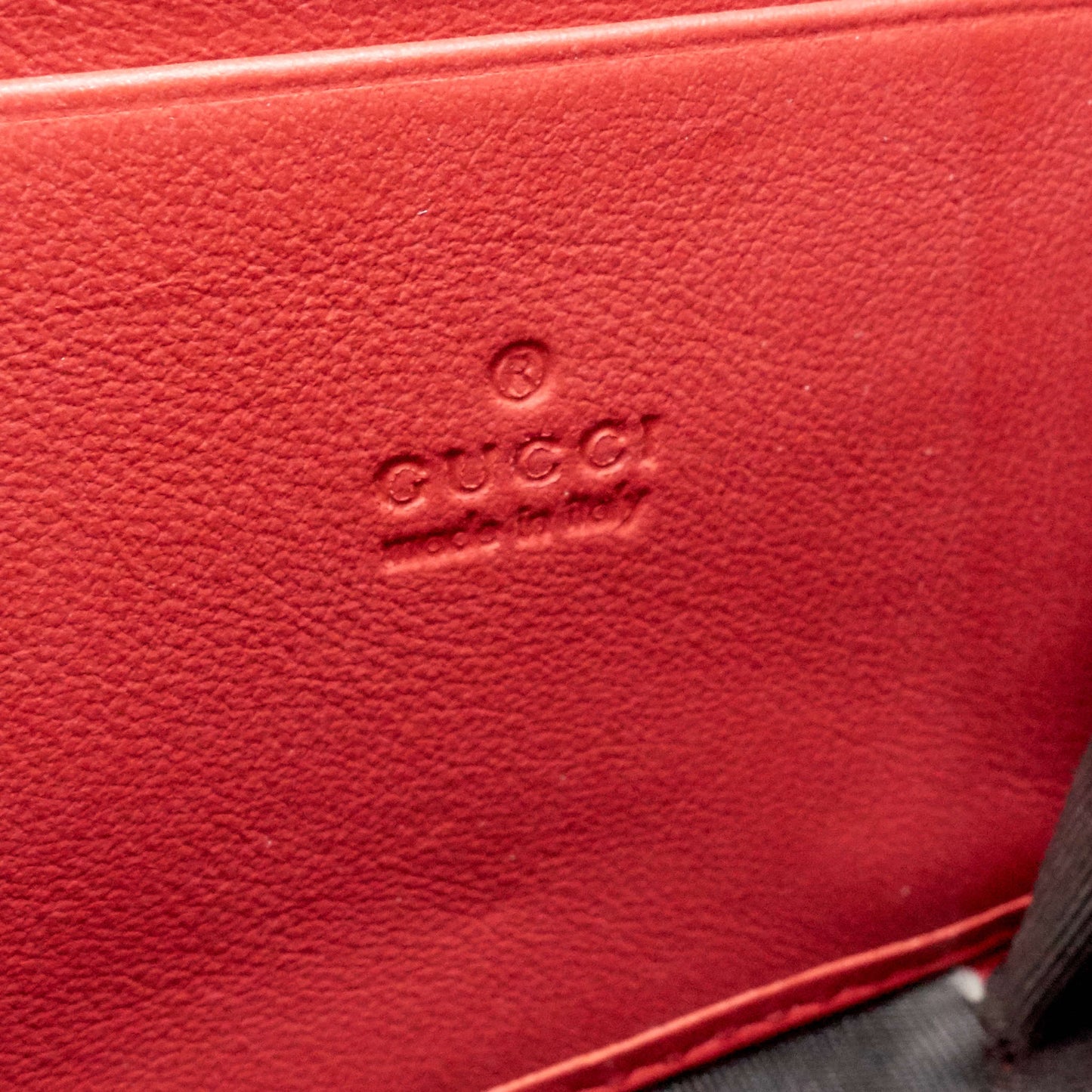 Gucci Dionysus GG Supreme Canvas Chain Wallet Bag