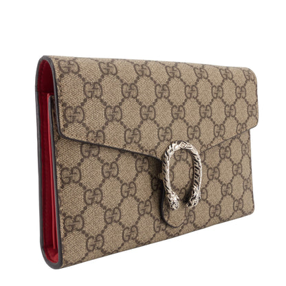 Gucci Dionysus GG Supreme Canvas Chain Wallet Bag
