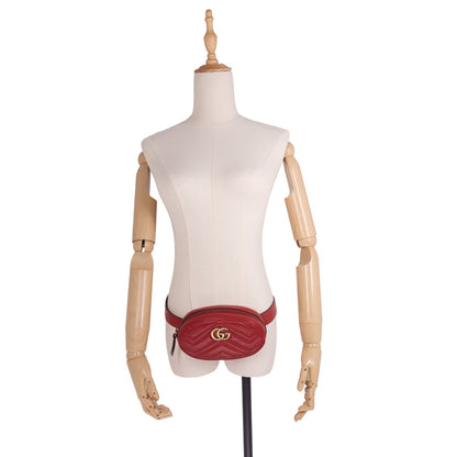 Gucci GG Marmont Calfskin Leather Belt Bag