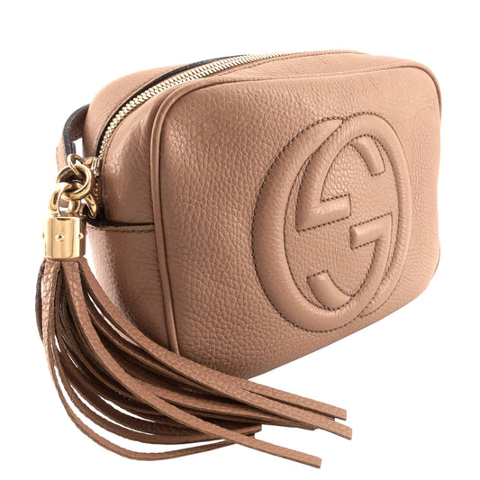 Gucci Soho Disco Calfskin Leather Crossbody Bag
