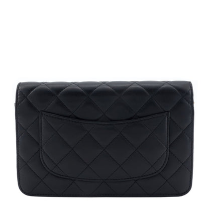 Chanel Wallet on Chain Lambskin Leather Bag