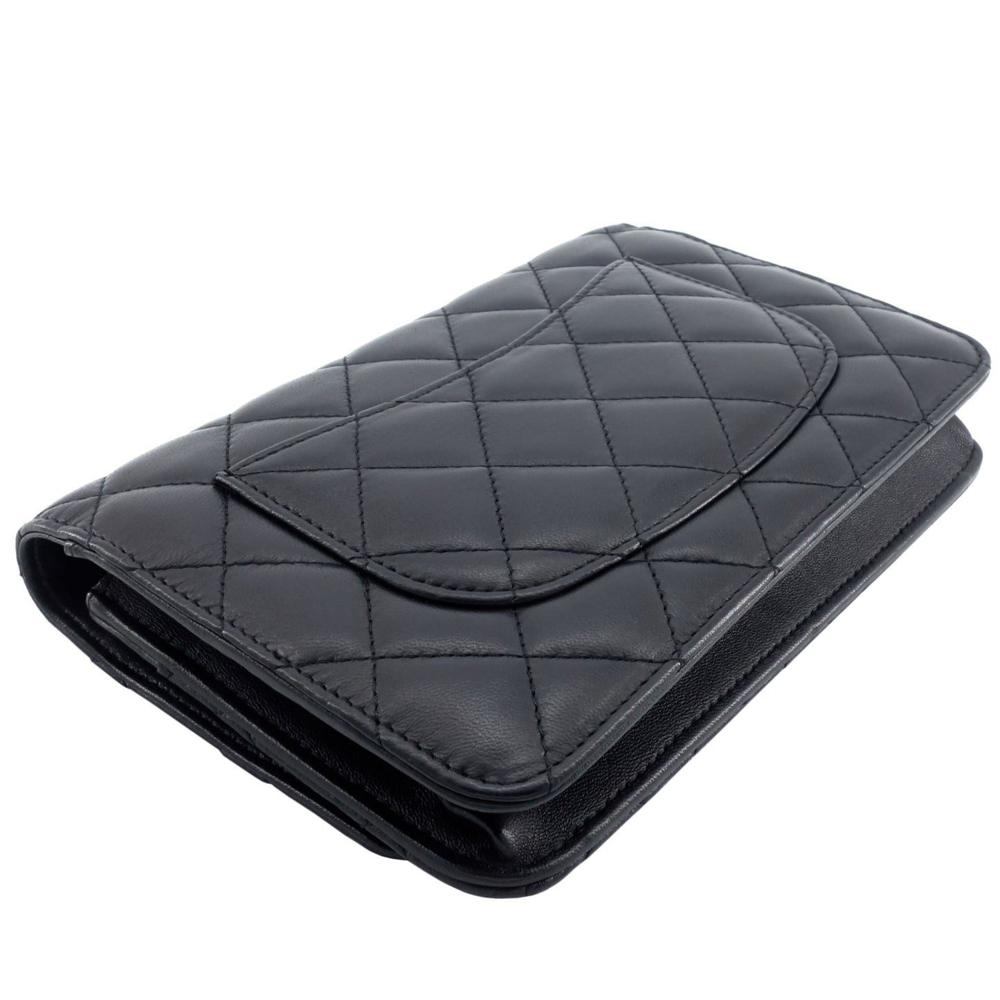 Chanel Wallet on Chain Lambskin Leather Bag