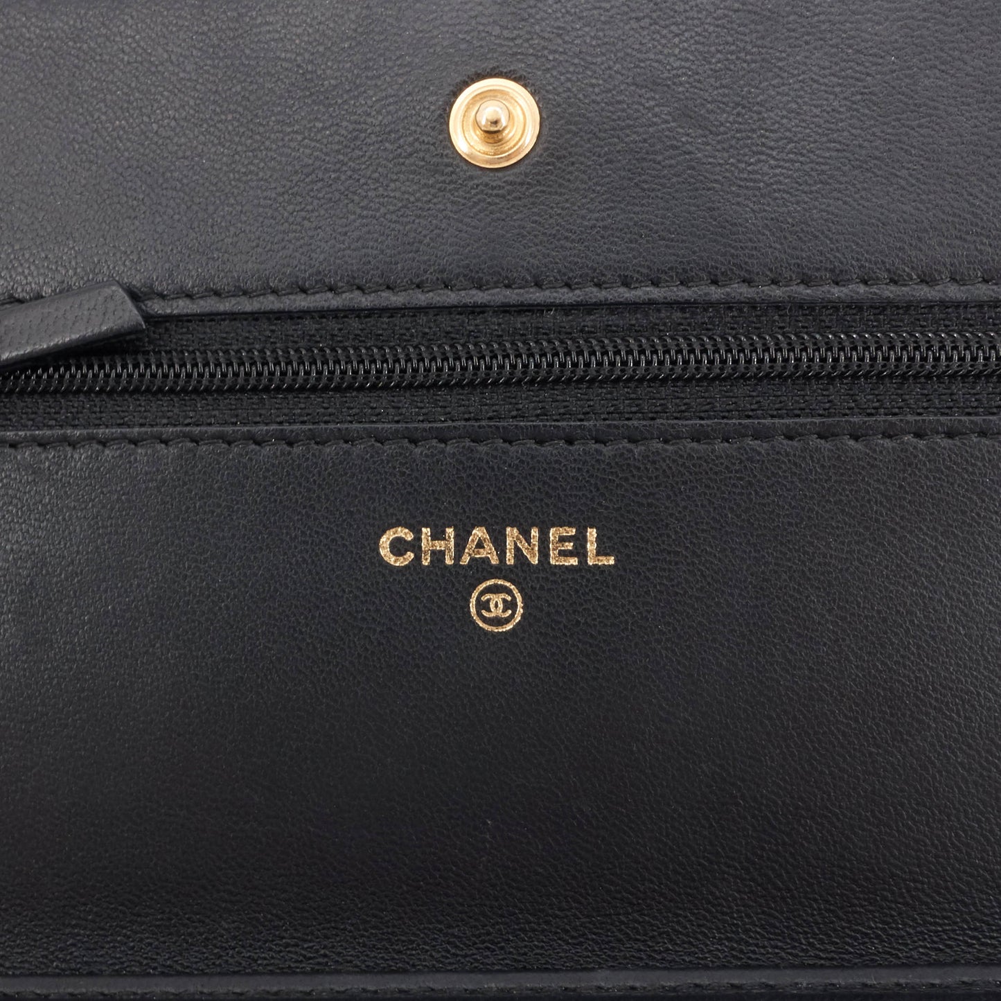 Chanel Wallet on Chain Lambskin Leather Bag