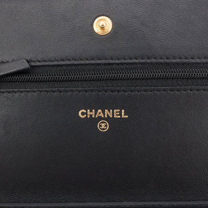 Chanel Wallet on Chain Lambskin Leather Bag