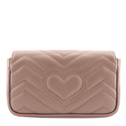 Gucci Marmont Super Mini Calfskin Leather Bag