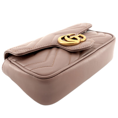 Gucci Marmont Super Mini Calfskin Leather Bag
