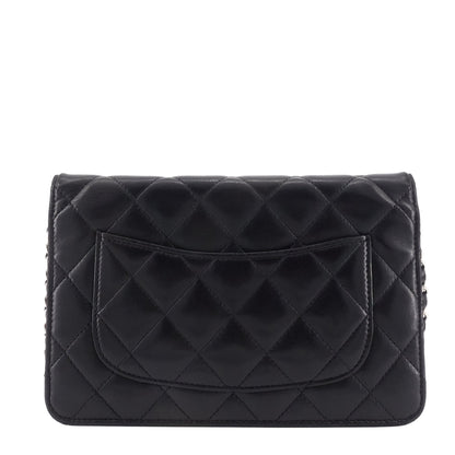 Chanel Lambskin Leather Wallet on Chain Bag