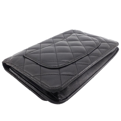 Chanel Lambskin Leather Wallet on Chain Bag