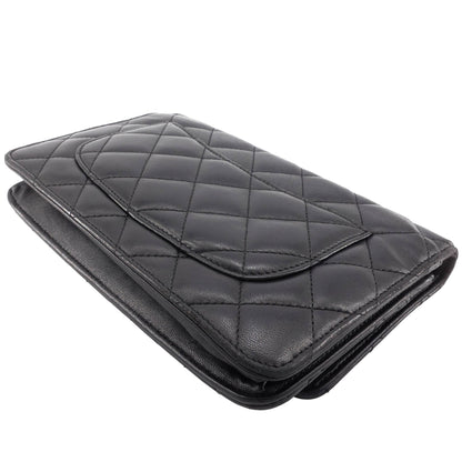 Chanel Lambskin Leather Wallet on Chain Bag