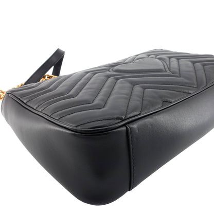 Gucci Marmont Medium Matelass� Leather Shoulder Bag