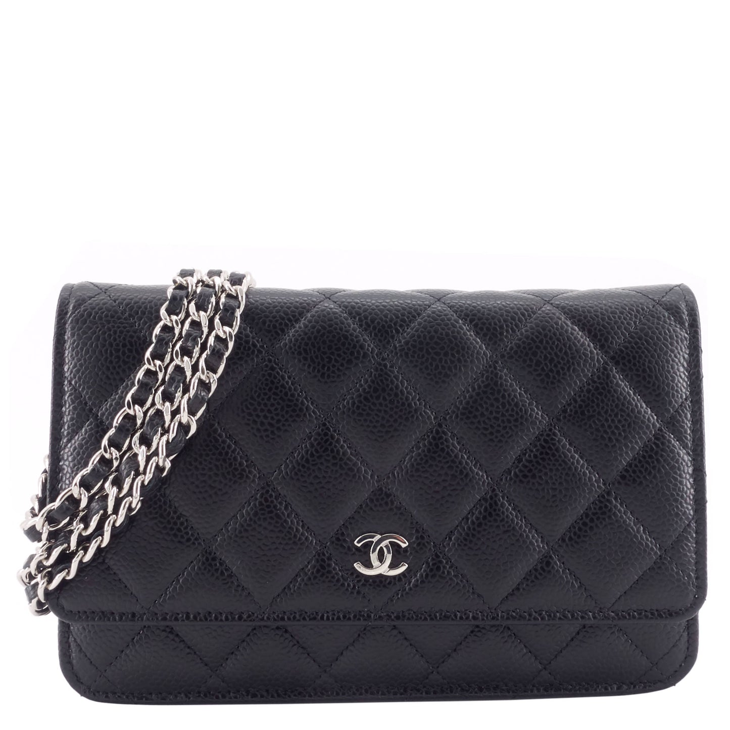 Chanel Wallet on Chain Caviar Leather Bag
