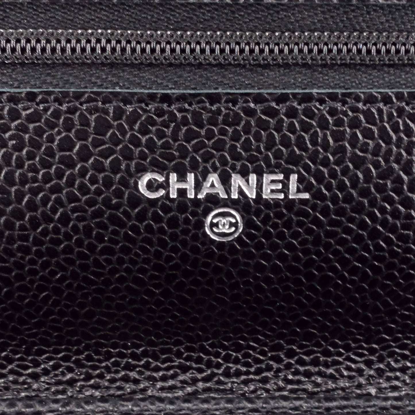 Chanel Wallet on Chain Caviar Leather Bag