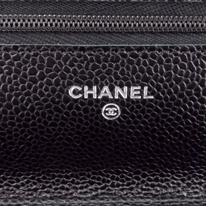 Chanel Wallet on Chain Caviar Leather Bag