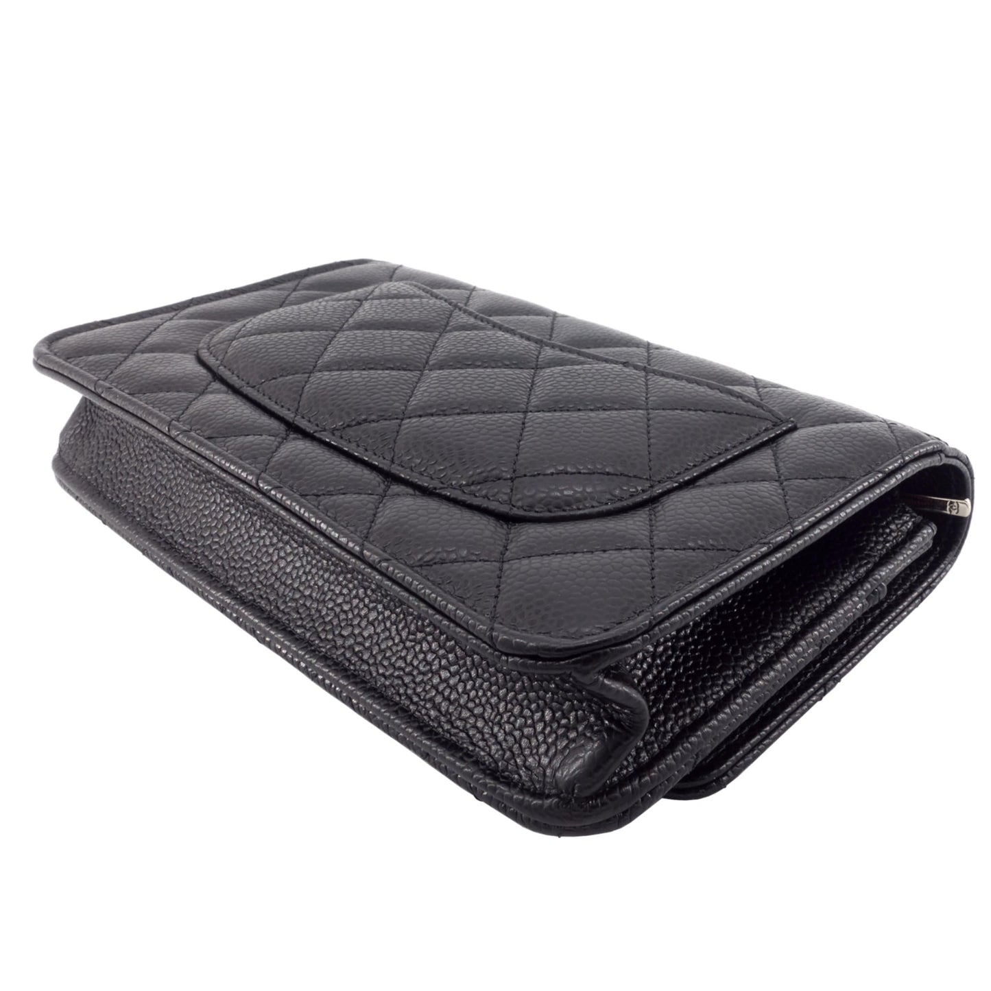 Chanel Wallet on Chain Caviar Leather Bag